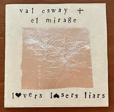 Val Esway + El Mirage - Lovers Losers Liars - CD-EP Handmade Paper Sleeve - RAR