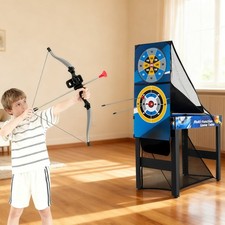 Multi Game Table Set Game Table with Billiard & Hockey-Blue