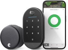 Wi-Fi Smart Lock with Keypad, Black