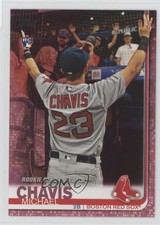 2019 Topps Update Rookie Debut Mother's Day Pink 32/50 Michael Chavis #US192 v3r