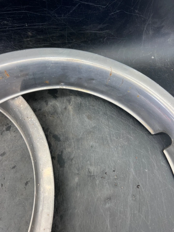 75-84 Volkswagen Rabbit Jetta Pickup MK1 Centro Exterior Belleza Juego de Anillos 13" Foto 4 de 4