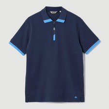 Ellesse Mens Polo Shirt Kelvias Zip Polo Shirt Navy