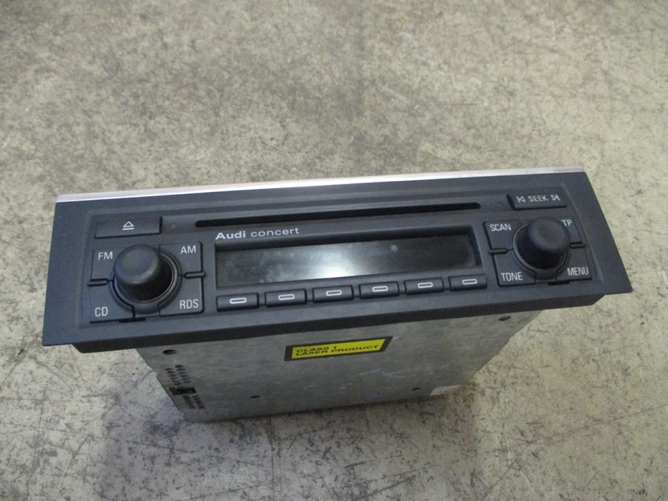 Autoradio Radio CD CONCERT AUDI A3 S3 8P A4 B6 B7 8E0035186D GRUNDIG - Bild 4 von 4