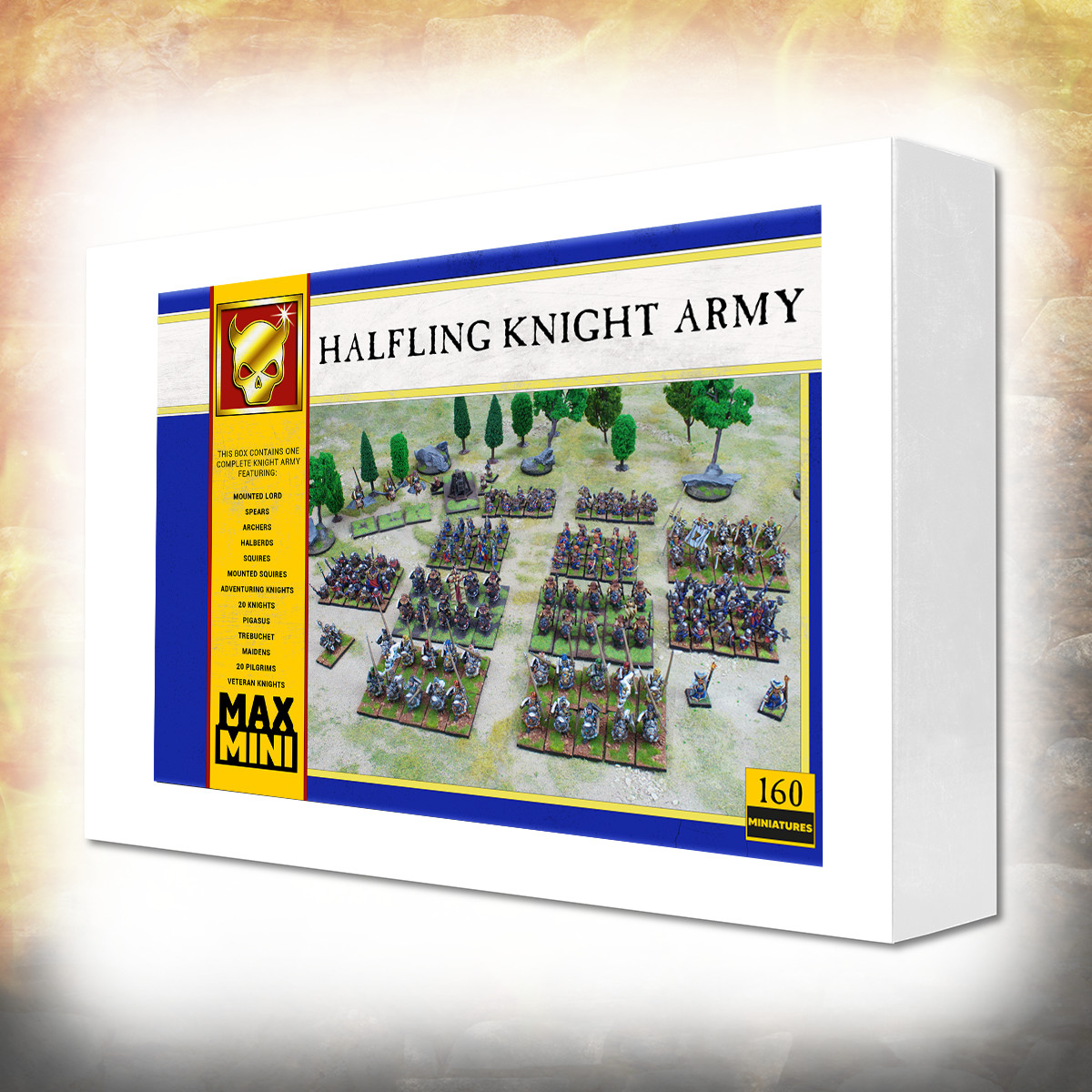 MaxMini BNIB Halfling Knights Army