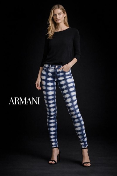 Women Armani Exchange Jeans White S