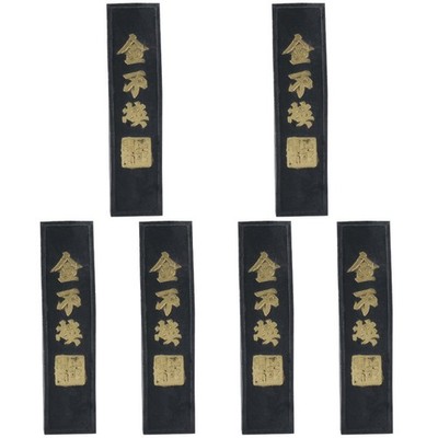  6 PCS Japanische Kalligrafie-tinte Kalligraphie Und Malerei Tintenstock