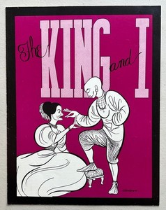 The King And I 1968 Kenley Players Ohio Theatre Program Ann Blyth Norwood Smith