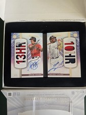 Topps Luminaries 2024 Home Run Kings Patch Book Chipper Jones Ronald Acuña Jr. …