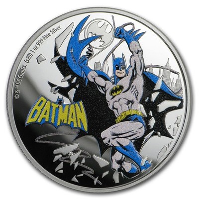 2020 Niue 1 oz Silver Coin $2 Justice League 60th: Batman | eBay