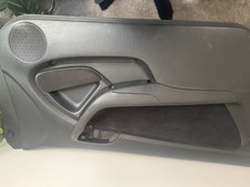 02-06 Acura Rsx - Left And Right Black Door Panels W Suede Insert - Oem Factory