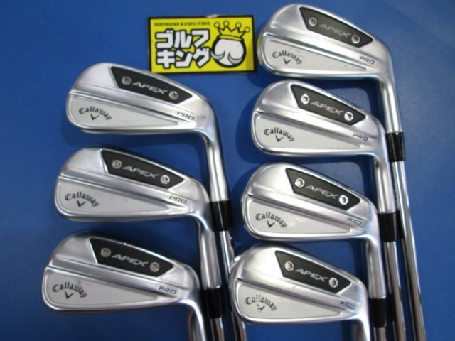 Golf Iron Set Callaway APEX PRO 2024 Dynamic Gold MID 115 S200