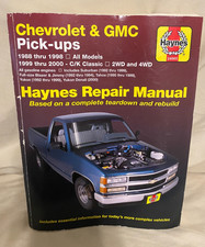 HAYNES REPAIR MANUAL No. 24065-CHEVROLET & GMC PICK-UPS-1988-2000 Mechanics Shop
