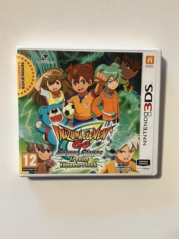 Jeu De Nintendo 3DS En Loose "Inazuma Eleven GO Chrono Stones: Tonnerre ", photo 1 sur 3
