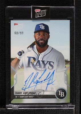 2022 Topps Now Road to Opening Day Auto 68/99 Randy Arozarena #OD-47A Auto 4z8