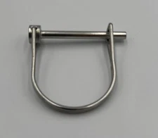3/16" x 2" Stainless Steel Locking Pin w/ Spring Clip Rust-Free Fastener -1 Pack
