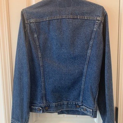 80S Levi's Jean Jacket Men's 38 Long Made In The United States