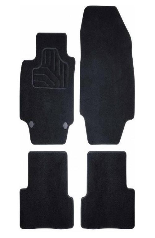 Tapis Renault Captur 2 dès 2020 en moquette noire Incar