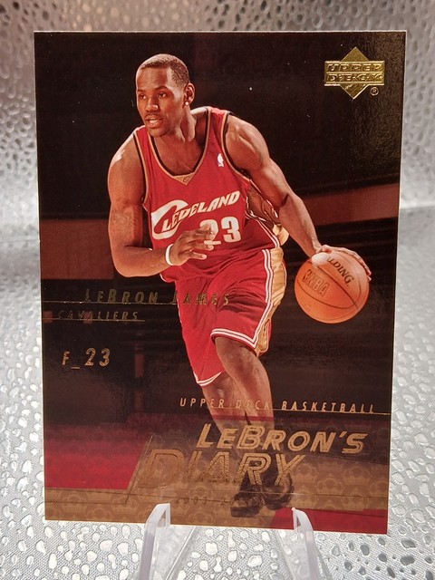 2003-04 Upper Deck - Lebron's Diary LeBron James #LJ14 (RC)