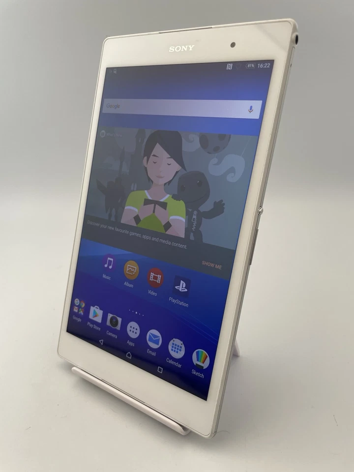Sony Xperia Z3 Tablet Compact SGP611 White WiFi 16GB 8" 8.1MP Android Tablet - Image 3 of 4