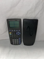 Texas Instruments TI-83 Graphing Calculator W/Covers Tested!