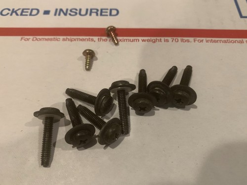Kenwood KR-7600 Stereo Receiver Parting Out - End Panel Screw Set Complete