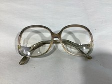 Vintage 70s Women  s Smoky Avant Garde Eyeglasses Frames Oversized Glasses