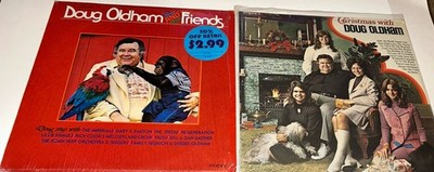 Lot Of 2 LPs Doug Oldham And Friend & Christmas Vinyl Lp 100