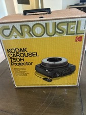 Kodak 750H Carousel Slide Projector / Remote