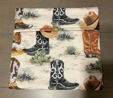 MICROWAVE POTATO BAG COWBOY BOOT ( Mix And Match And Save $)