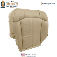2000-2002 For Chevy Suburban Leatherette Passenger Bottom Seat Cover Neutral