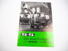 Original Prospekt Stockey & Schmitz S&S Frontlader mit Deutz Intrac 2002 2003