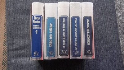 5x perry rhodan-silberbände-verschiedene autoren--