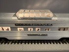 Lionel # 2532 Silver Range Lighted Aluminum Vista Dome Pass. Car, — photo 3