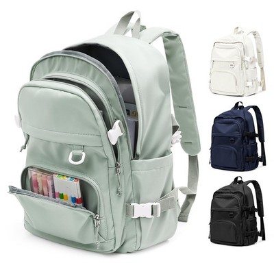 Lightweight Backpack for College & High School Backpack With Lots of Pockets ...