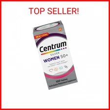 Centrum Silver Women's Multivitamin for Women 50 Plus, Multivitamin/Multimineral