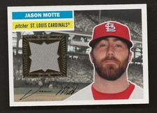 Jason Motte 2012 Topps Archives Baseball RELIC #56R-JM Game Used Jersey MINT