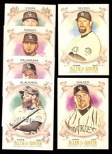 2021 Topps Allen and Ginter - COLORADO ROCKIES Team Set 