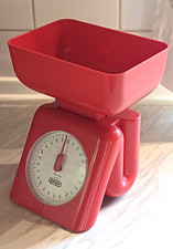 Waage Küchenwaage GINGE, 5 kg,  rot
