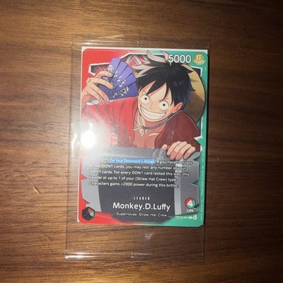 One Piece TCG English Ichiban Kuji Monkey D. Luffy Promo (OP13-001) Sealed