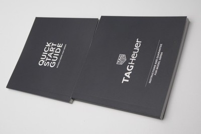 Tag Heuer Connected Anleitung und Kurzanleitung Booklet SBR8A