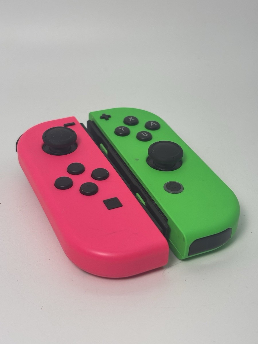 Nintendo Switch Joy-Con Controller Pair - Neon Pink/Neon Green
