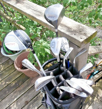 Mens Tall Full 14 Golf Club Set & Bag. King C...