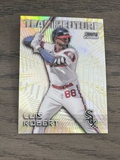 2022 Topps Stadium Club Chrome Team of the Future Luis Robert #TOF-11 White Sox