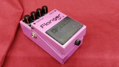 Boss BF2 Effects Pedal Used Vintage Stompbox Guitar Effect Unit Genuine