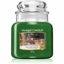 Yankee Candle Tree Farm Festival Classic Medium Original Jar Candle 14.5 oz
