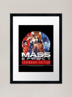 Mass Effect: Legendary Edition (Tri Framed Wall Art Poster Leinwanddruck Bild