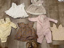 Bundle Of Baby Girl Clothes Size 0-3,3-6 Zara, Gap,  