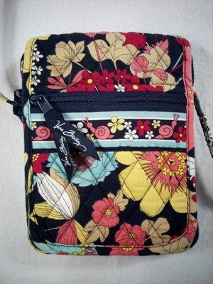 Vera Bradley Mini Hipster Loves Me Crossbody Purse Multi Color Flora Pattern Bag