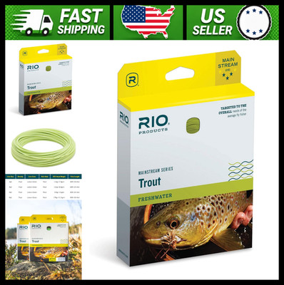 RIO Mainstream Trout Double Taper Floating Fly Line - Freshwater