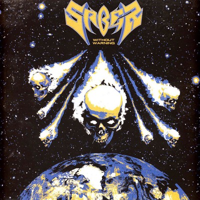 Saber - Without Warning Blue Marbled Vinyl Edition (2025 - Original)